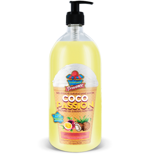 LES PETITS BAINS DE PROVENCE GEL DOUCHE COCO PASSION 1L