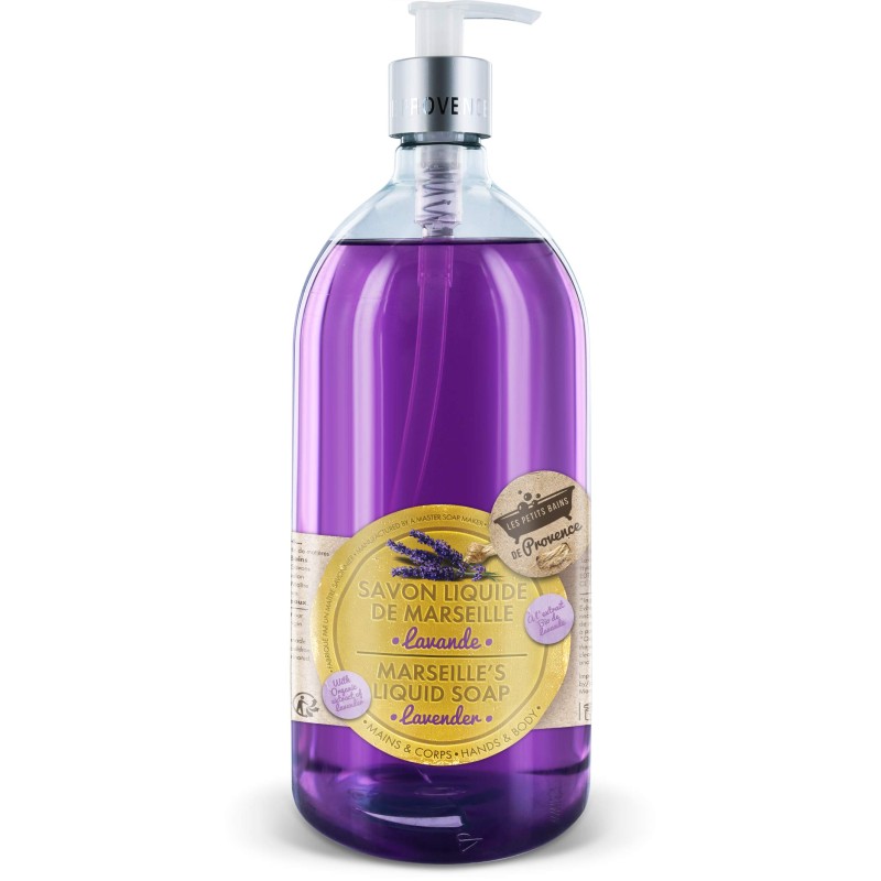 LES PETITS BAINS DE PROVENCE SAVON LIQUIDE LAVANDE 1L