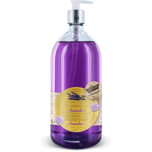 LES PETITS BAINS DE PROVENCE SAVON LIQUIDE LAVANDE 1L