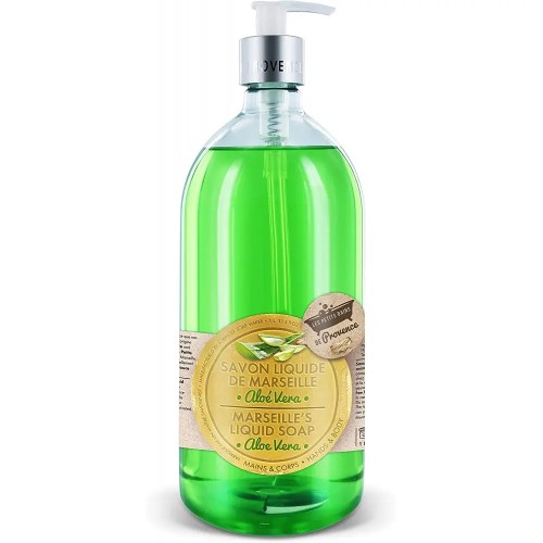 LES PETITS BAINS DE PROVENCE SAVON LIQUIDE ALOE VERA 1L