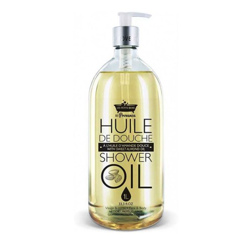 LES PETITS BAINS DE PROVENCE HUILE DE DOUCHE AMANDE DOUCE 1L