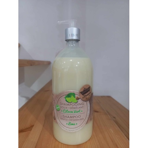 LES PETITS BAINS DE PROVENCE SHAMPOOING DEMELANT CITRON VERT 1L