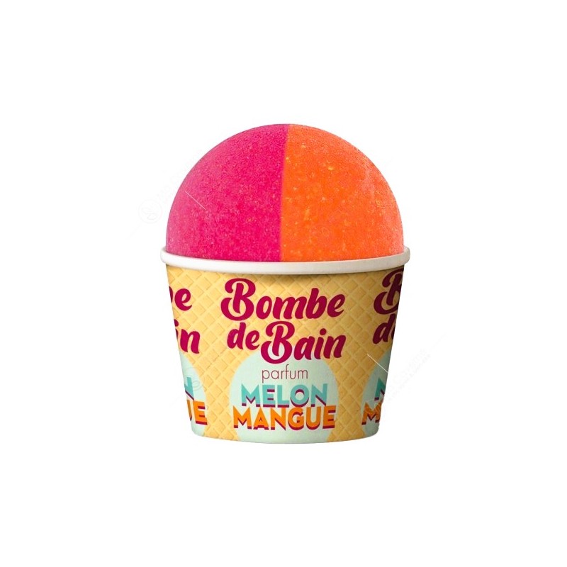 LES PETITS BAINS DE PROVENCE BOMBE DE BAIN MELON MANGUE