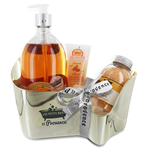 LES PETITS BAINS DE PROVENCE KIT SAVON LIQUIDE FLEUR D'ORANGER