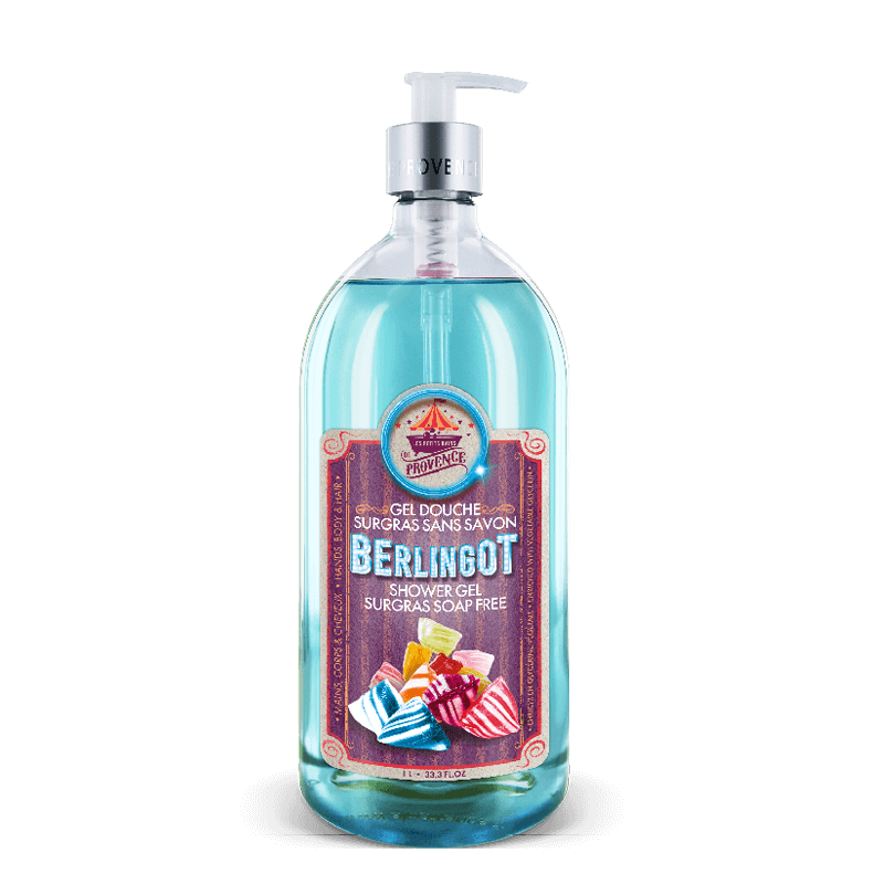 LES PETITS BAINS DE PROVANCE GEL DOUCHE BERLINGOT 1L