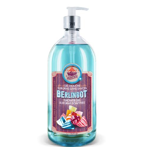 LES PETITS BAINS DE PROVANCE GEL DOUCHE BERLINGOT 1L