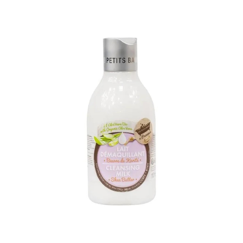 LES PETITS BAINS DE PROVENCE LAIT DEMAQUILLANT AU BEURRE DE KARITE 300ML