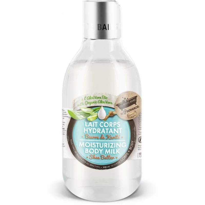 LES PETITS BAINS DE PROVENCE LAIT CORPS HYDRATANT AU BEURRE DE KARITE 300ML