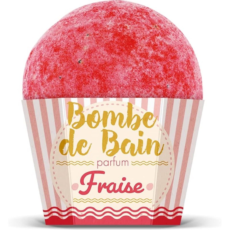 LES PETITS BAINS DE PROVENCE BOMBE DE BAIN FRAISE