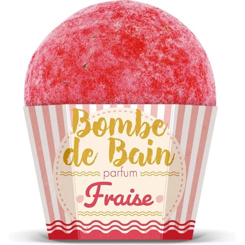 LES PETITS BAINS DE PROVENCE BOMBE DE BAIN FRAISE