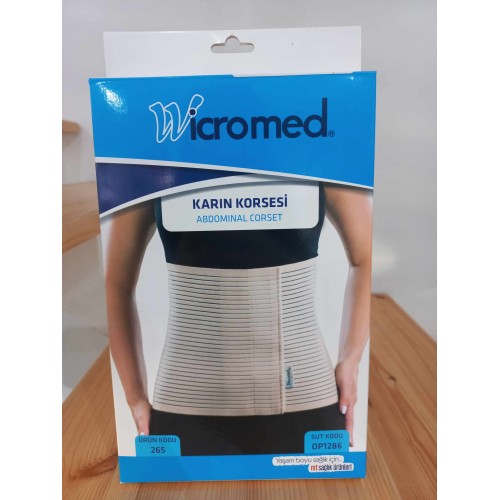 WICROMED CEINTURE ABDOMINALE ELASTIQUE RENFORCEE TAILLE L 265