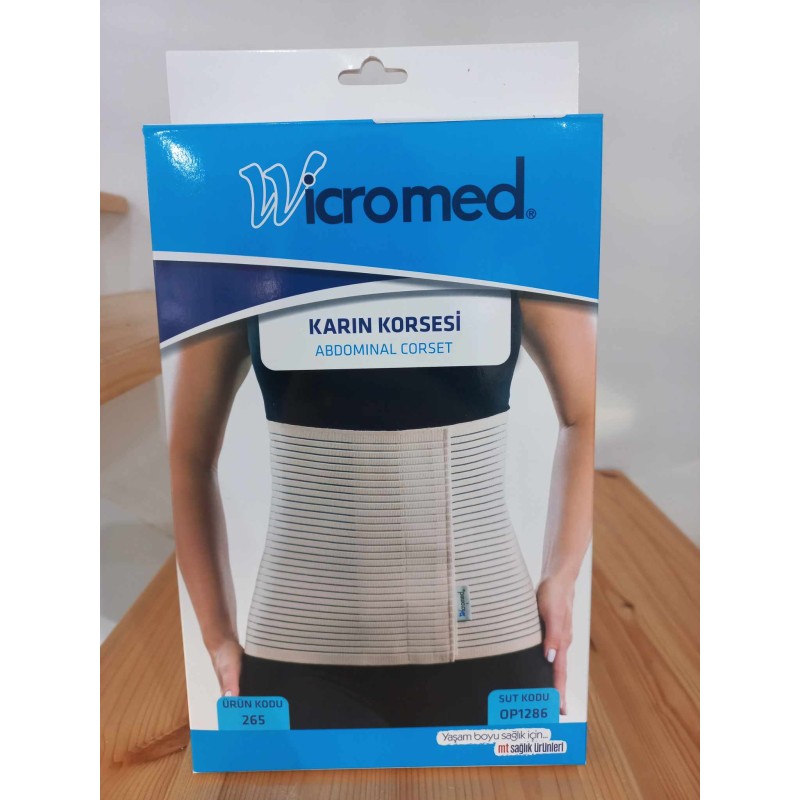 WICROMED CEINTURE ABDOMINALE ELASTIQUE RENFORCEE TAILLE XL 265