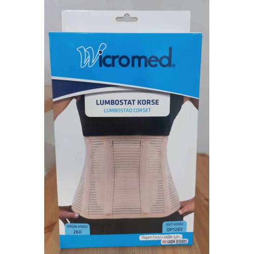 WICROMED CEINTURE LOMBAIRE RENFORCEE 26 CM TAILLE L 260