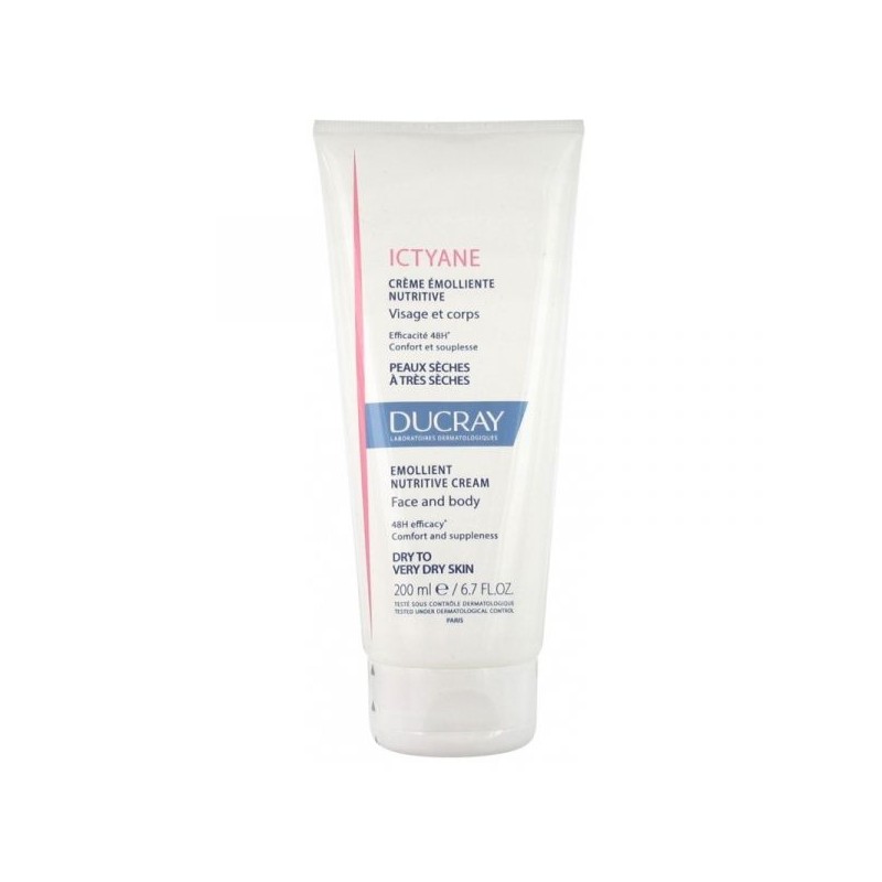 DUCRAY ICTYANE CREME EMOLLIENTE NUTRITIVE 200ML