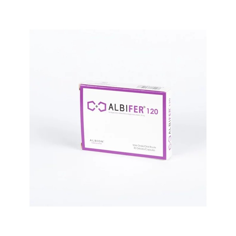 ALBIFER 120MG BOITE DE 30 GELULES