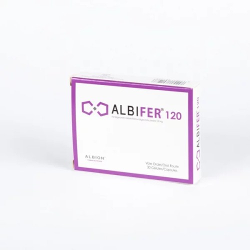 ALBIFER 120MG BOITE DE 30 GELULES