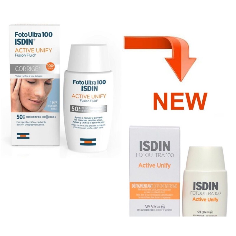 ISDIN ACTIVE UNIFY INVISIBLE SPF 50+ 50ML