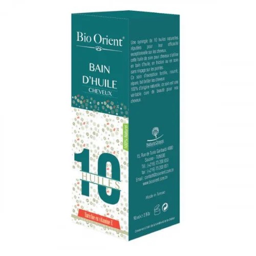 BIO ORIENT BAIN D'HUILE POUR CHEVEUX 90ML