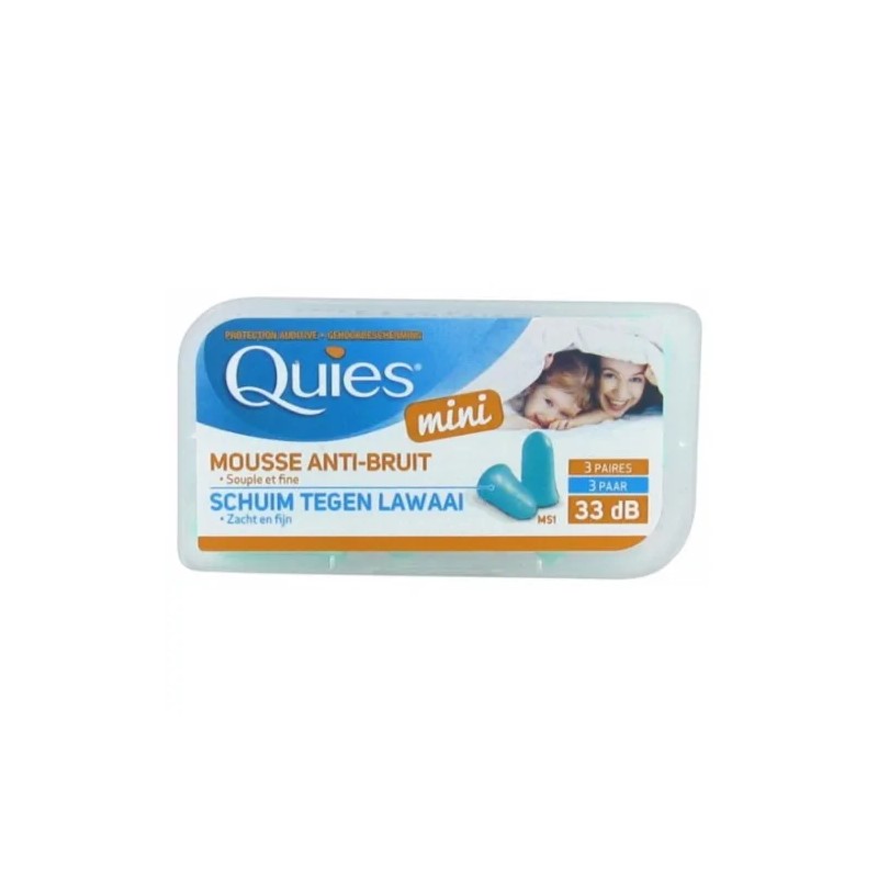 BOULE QUIES MOUSSE MINI BOITE DE 6