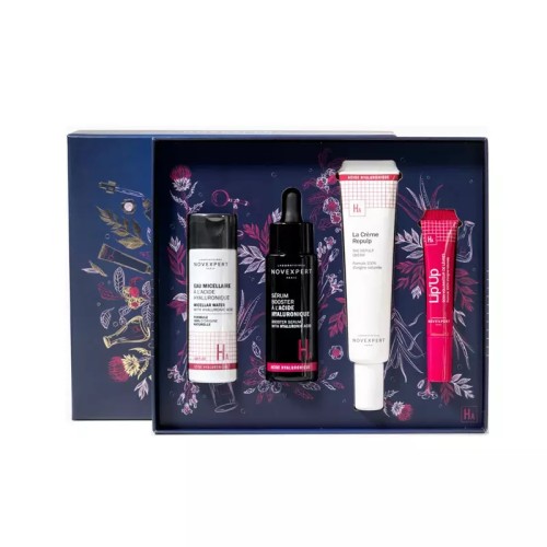 NOVEXPERT COFFRET BOOSTER HYALU VIP 4 SOINS ULTRA CONCENTRES