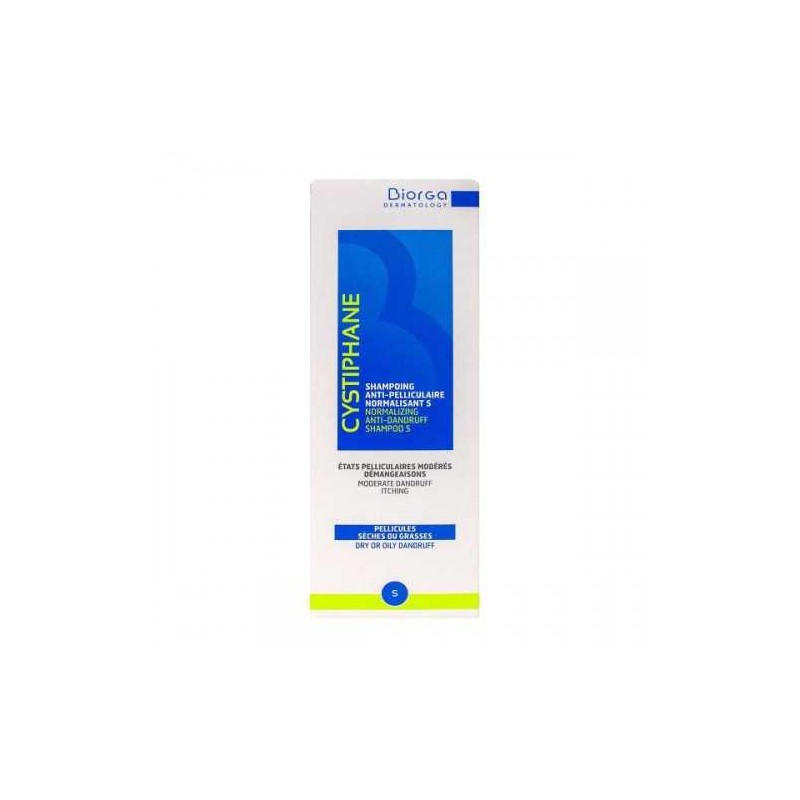 CYSTIPHANE SHAMPOOING ANTI PELLICULAIRE NORMALISANT 200ML