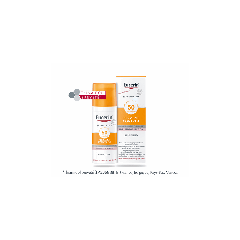 EUCERIN ECRAN PIGMENT CONTROL FLUIDE SPF50+ 50ML