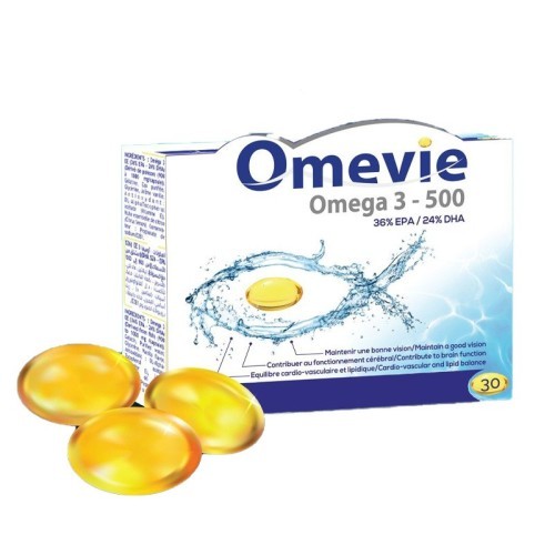 VITAL OMEVIE OMEGA 3 - 500 B/30 CAPSULE