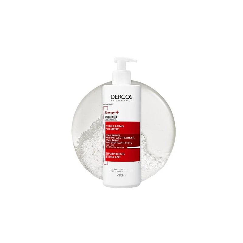 DERCOS SHAMPOOING ENERGY+ ANTI-CHUTE 400ML