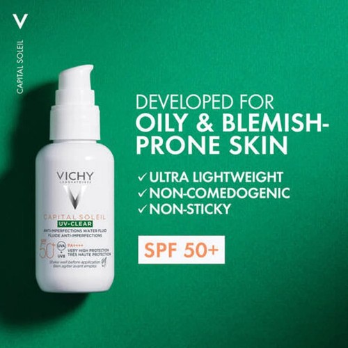 VICHY UV-CLEAR FLUIDE ANTI-IMPERFECTIONS 40ML