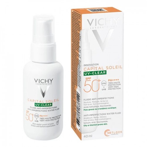 VICHY UV-CLEAR FLUIDE ANTI-IMPERFECTIONS 40ML