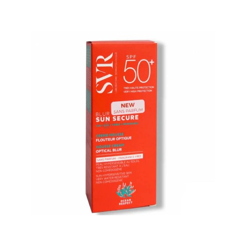 SVR SUN SECURE BLUR SPF50+ SANS PARFUM 50ML