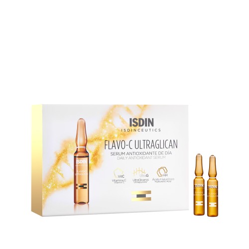 ISDIN FLAVO-C ULTRAGLICAN SERUM 10 AMPOULES DE 2 ML