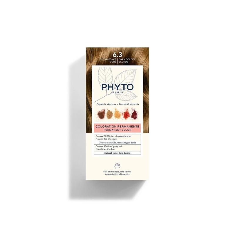 PHYTO COLOR 6.3 BLOND FONCE DORE