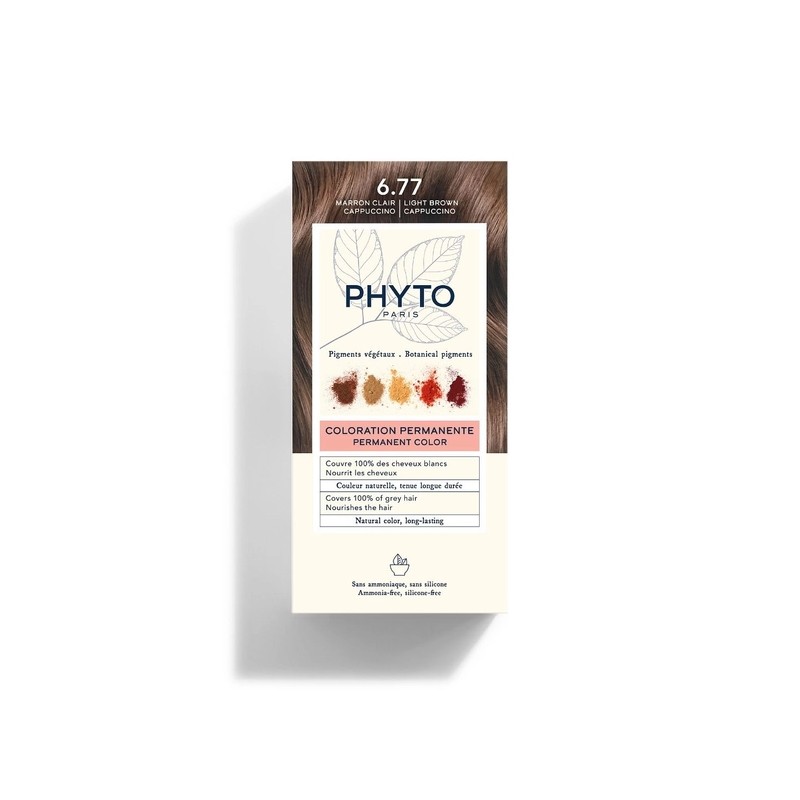 PHYTO COLOR 6.77 MARRON CLAIR CAPPUCCINO