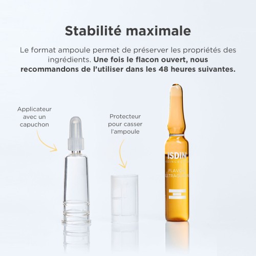 ISDIN FLAVO-C ULTRAGLICAN SERUM 10 AMPOULES DE 2 ML