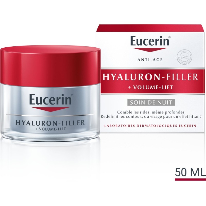 EUCERIN HYALURON FILLER + VOLUME LIFT SOIN DE NUIT ANTI AGE 50ML