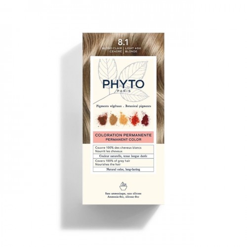 PHYTO COLOR 8.1 BLOND CLAIR CENDRE