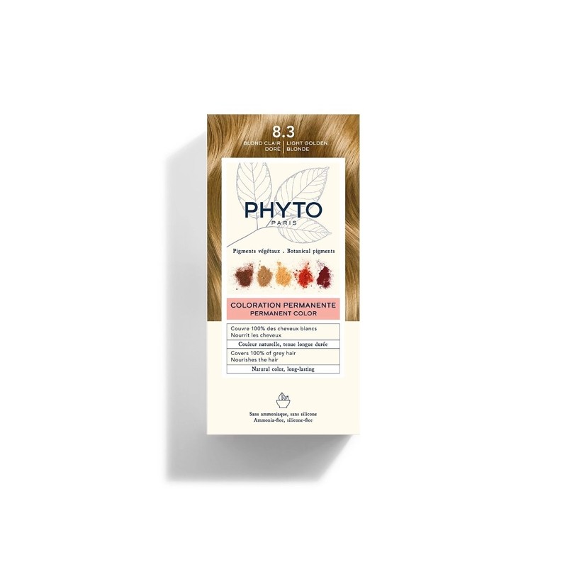 PHYTO COLOR 8.3 BLOND CLAIR DORE
