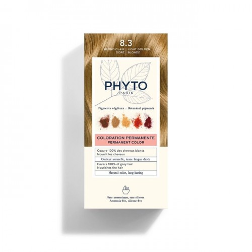 PHYTO COLOR 8.3 BLOND CLAIR DORE