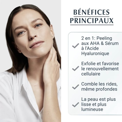 EUCERIN HYALURON-FILLER + 3x EFFECT PEELING & SÉRUM NUIT 30ML