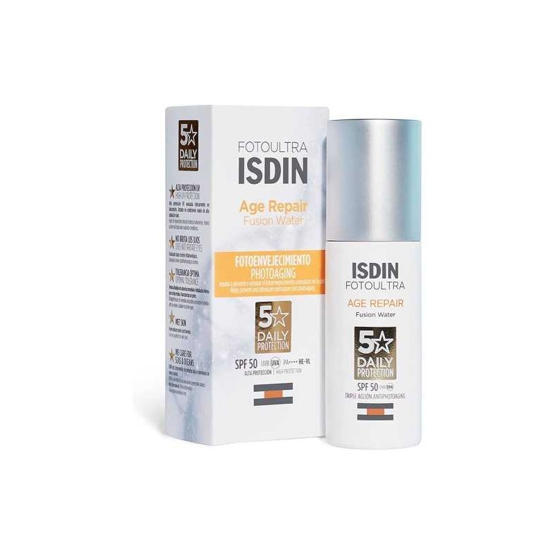 ISDIN AGE REPAIR TRIPLE ACTION FUSION WATER SPF 50+ 50ML