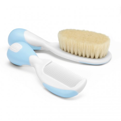 CHICCO BROSSE ET PEIGNE BLEU