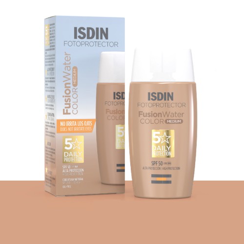 ISDIN FUSION WATER COLOR TEINTE MEDIUM SPF 50+ 50ML