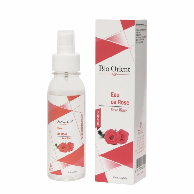 BIO ORIENT EAU DE ROSE 125ML