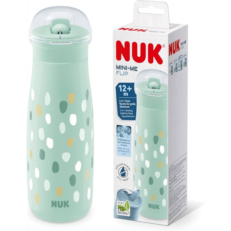 NUK TASSE MINI-ME FLIP GOURDE 12MOIS+ 450ML REF 55690