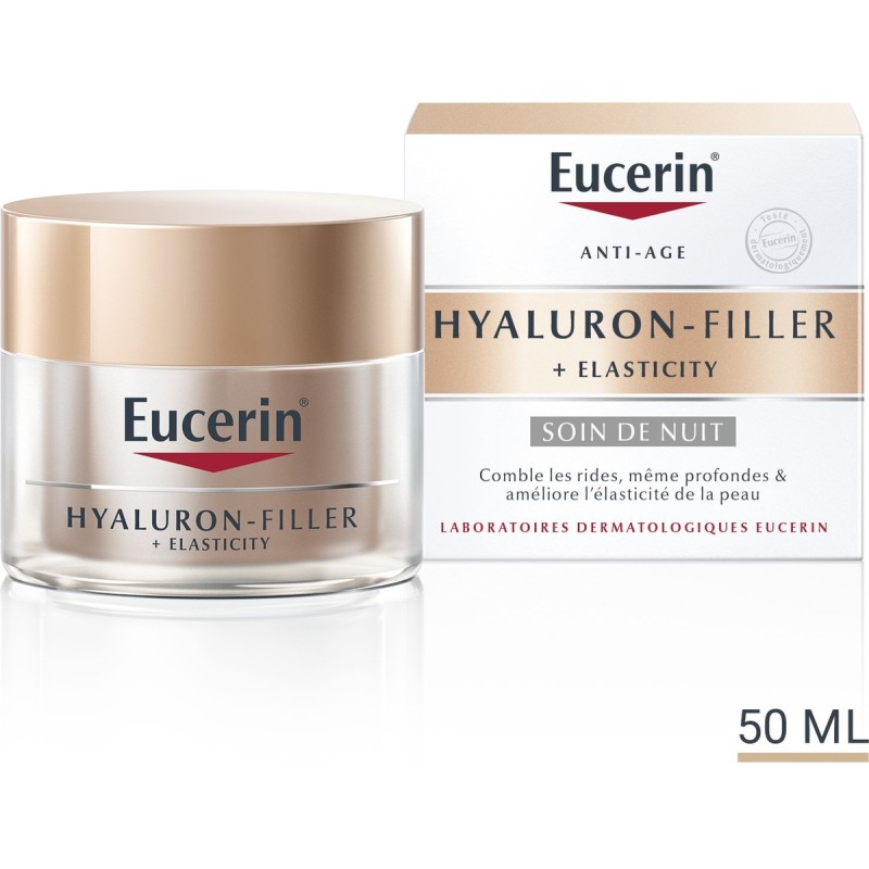 EUCERIN HYALURON FILLER ELASTICITY SOIN DE NUIT ANTI-AGE 50ML