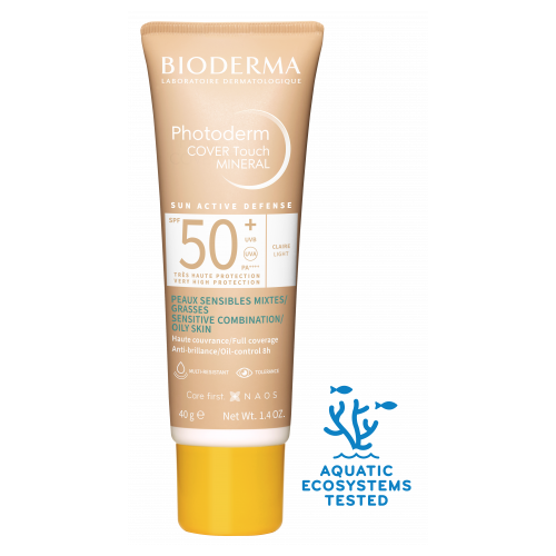 BIODERMA PHOTODERM COVER TOUCH MINERAL SPF50+ CLAIRE 40ML