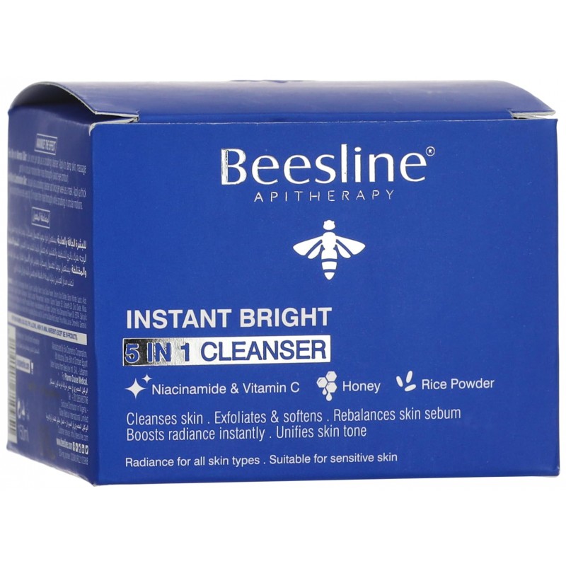 BEESLINE INSTANT BRIGHT 5IN1 CLEANSER 150ML