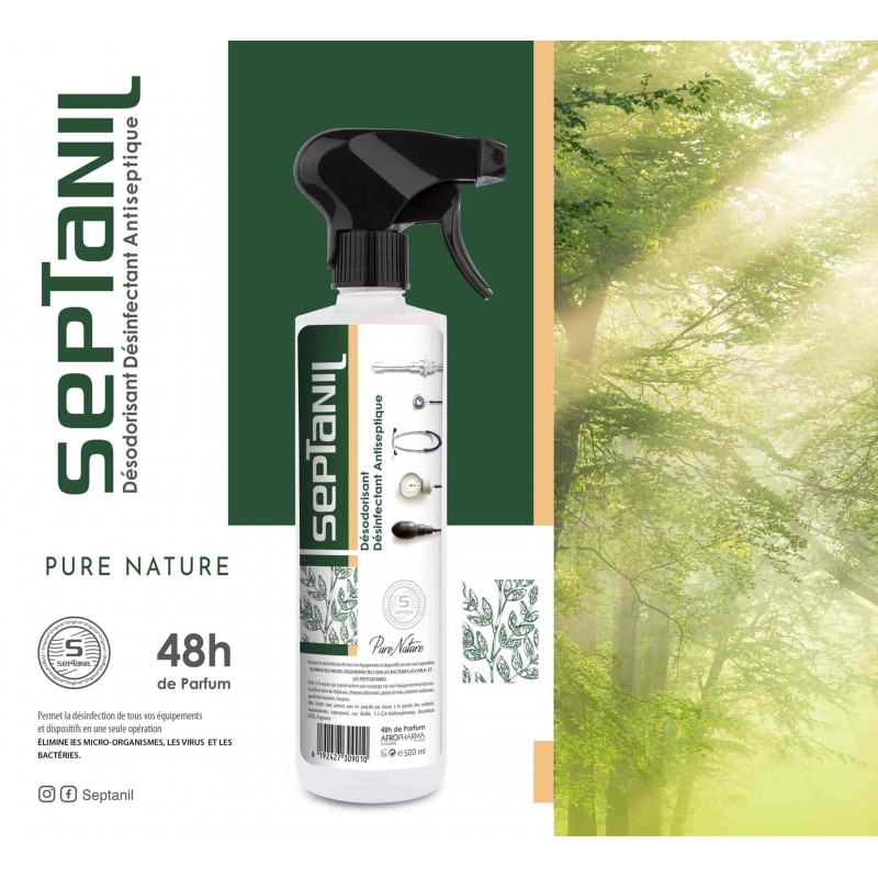 SEPTANYL DESODORISANT DESINFECTANT PURE NATURE 500ML