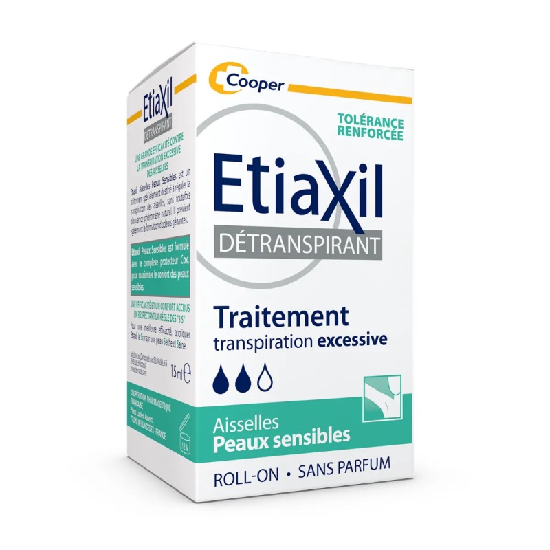 ETIAXIL DETRANSPIRANT TRAITEMENT TRANSPIRATION EXCESSIVE ROLL ON (518) 15ML